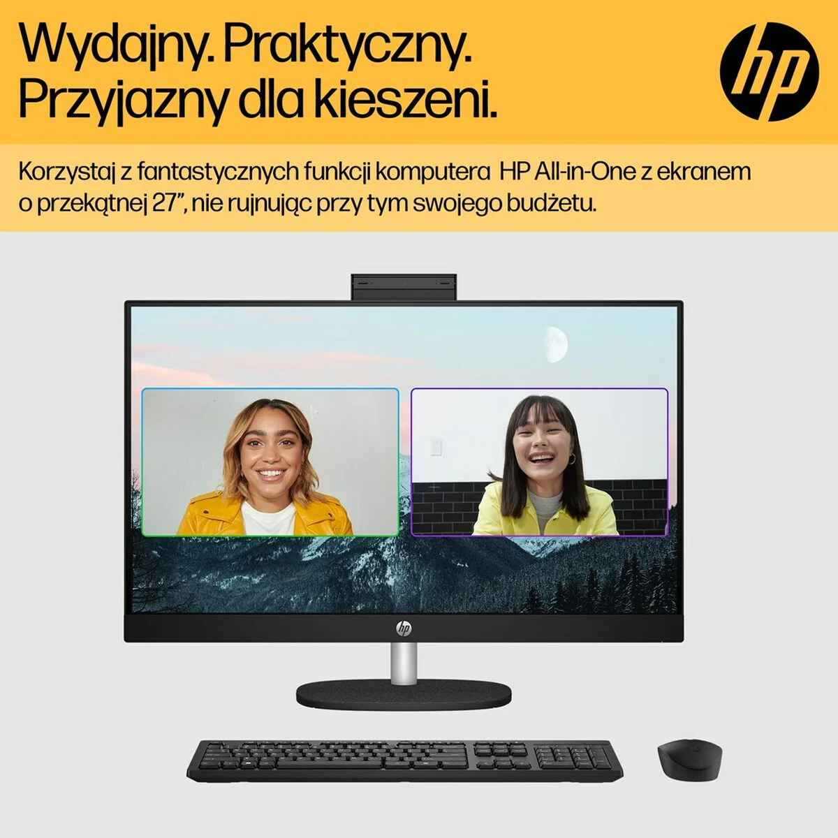 All in One HP 9U2K5EA 27" AMD Ryzen 5 7520U 16 GB RAM 512 GB SSD - Image 9
