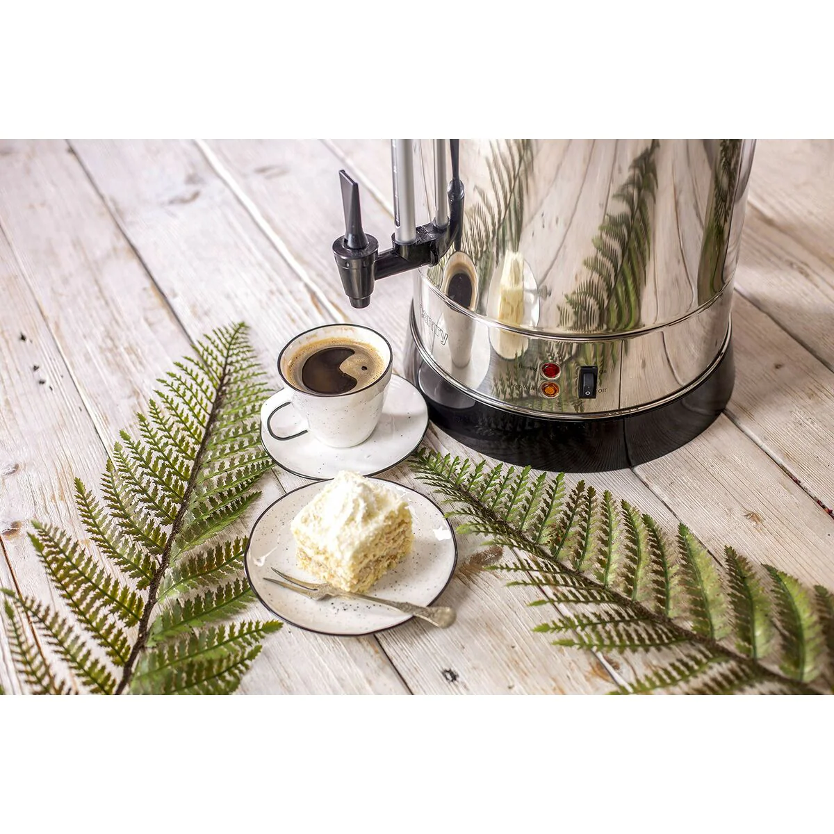 Bollitore Elettrico con Teiera Adler CR 1259 Nero Acciaio inossidabile 1650 W 20 L - Image 8