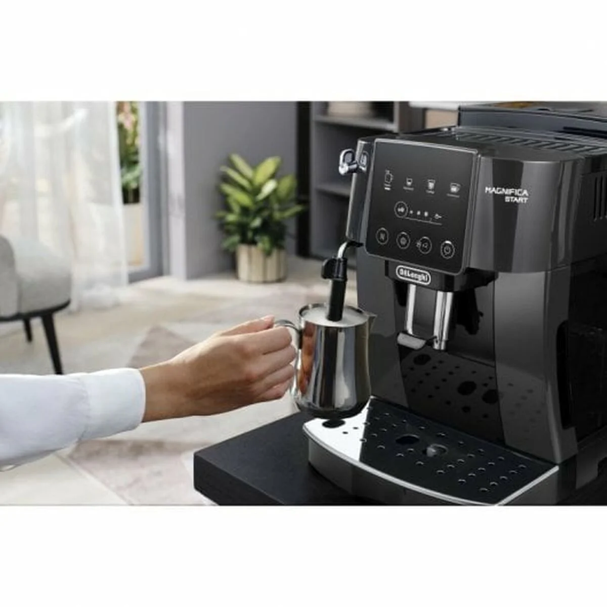 Caffettiera superautomatica DeLonghi ECAM220.22.GB Nero Grigio 1450 W 15 bar 250 g 1,8 L - Image 6