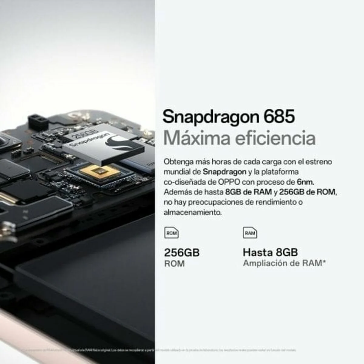Smartphone Oppo 6,67" QUALCOMM SNAPDRAGON 685 8 GB RAM 256 GB Grigio (Ricondizionati A) - Image 9