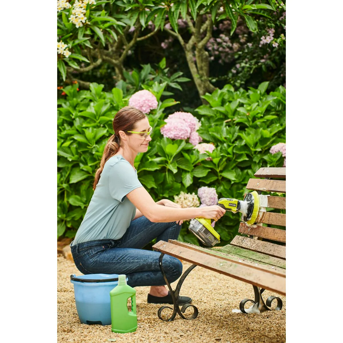 Spazzola per la pulizia Ryobi R18CPS-0 18 V - Image 6