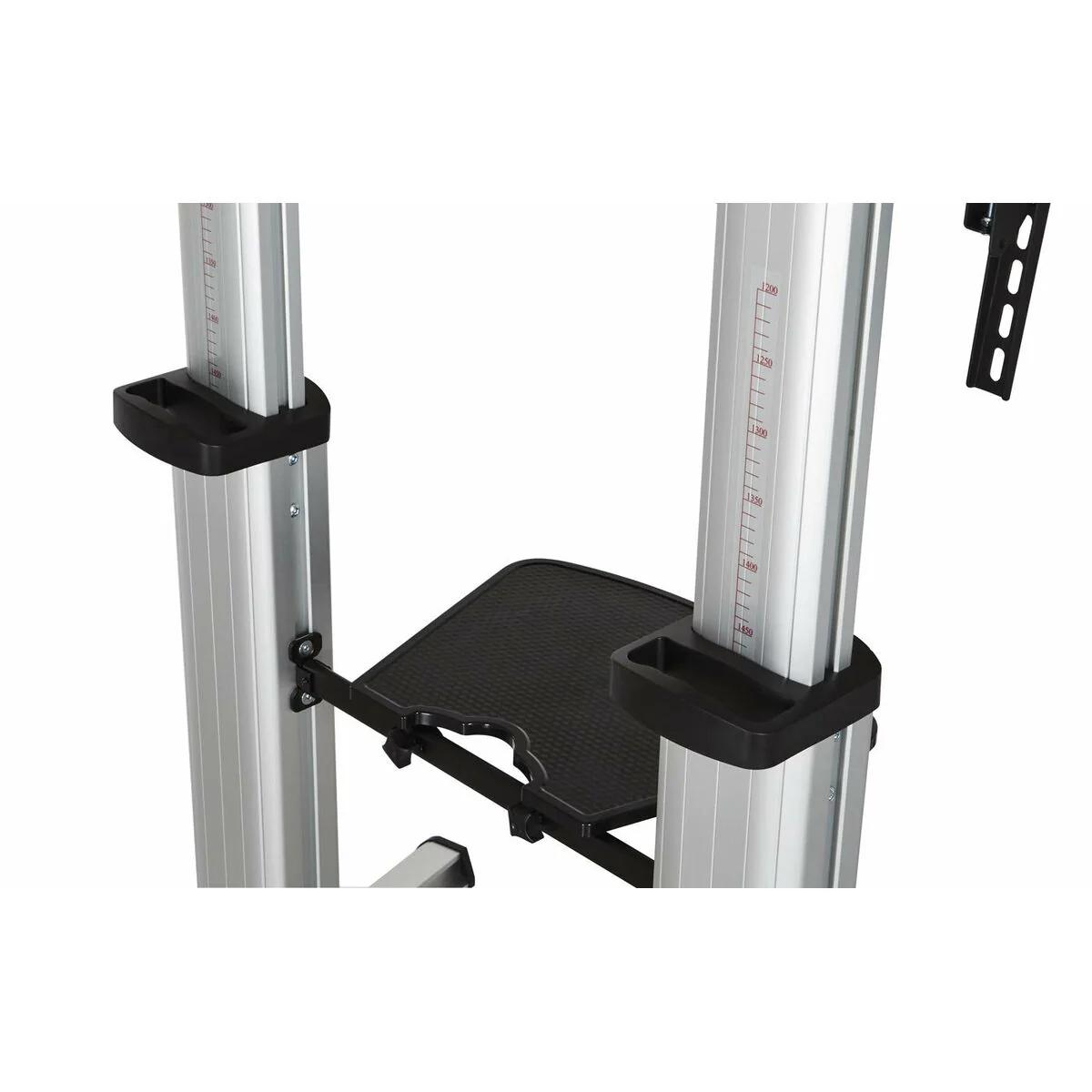 Supporto TV da terra con ruote FONESTAR STS-40106P 60" 100" 100 kg - Image 3